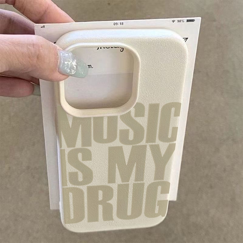 MUSIC IS MY DRUG Pattern Phone - Samsung Galaxy A55 review and price
