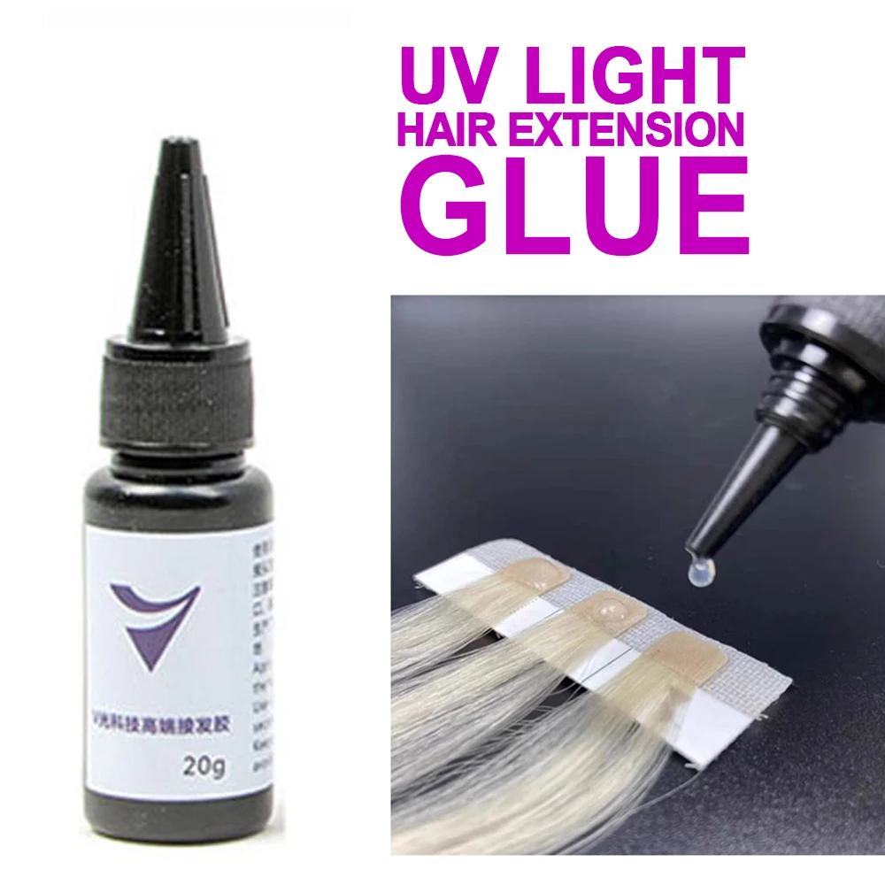 UV  Hair Extension Glue Kit, V - Liquid Uv Glue Kit review and price