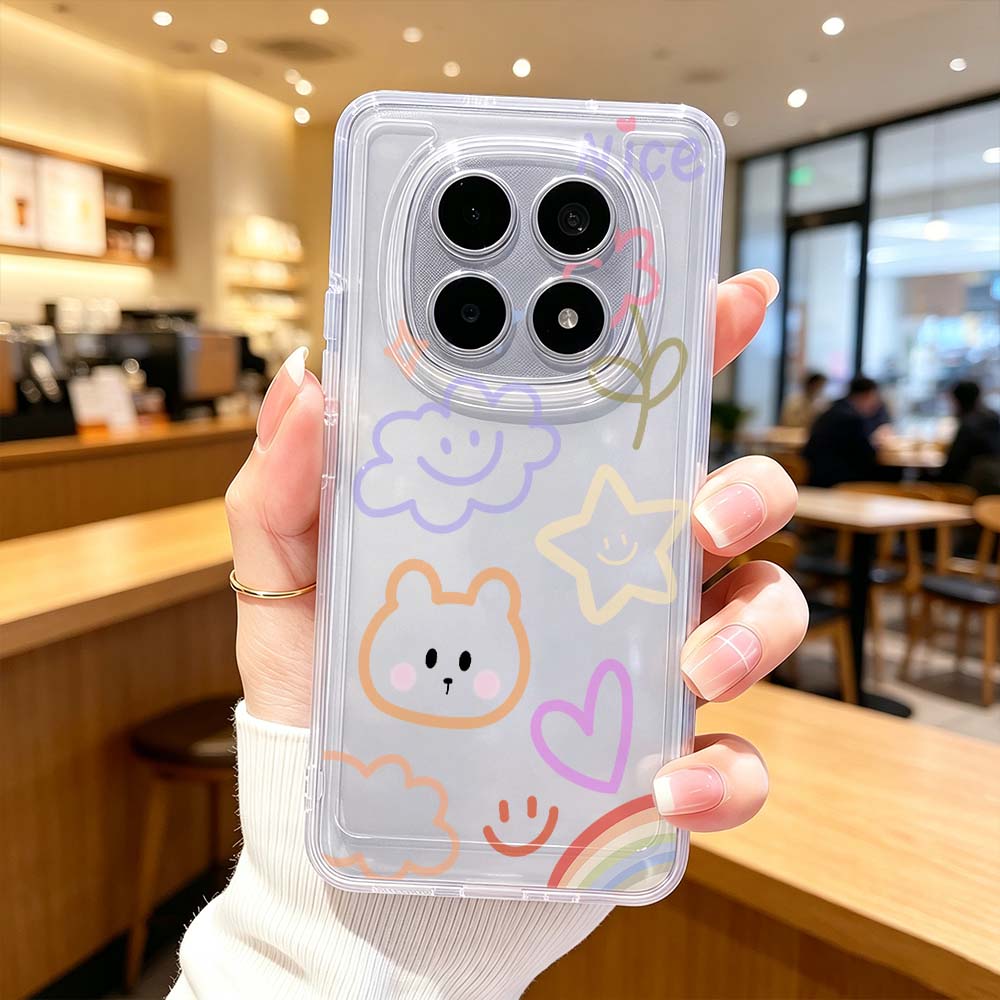 Art Cloud Smile Phone Case For - Xiaomi Poco X6 review and price