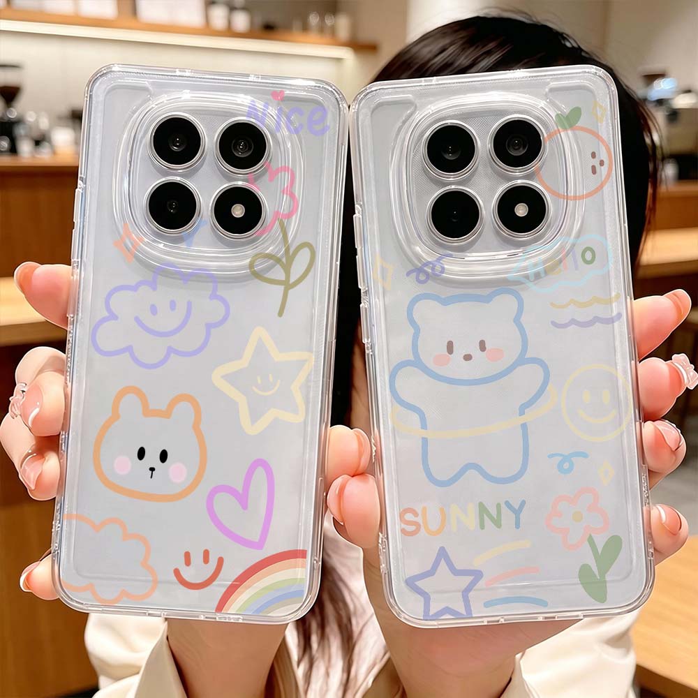 Art Cloud Smile Phone Case For - Xiaomi Poco X6 review and price