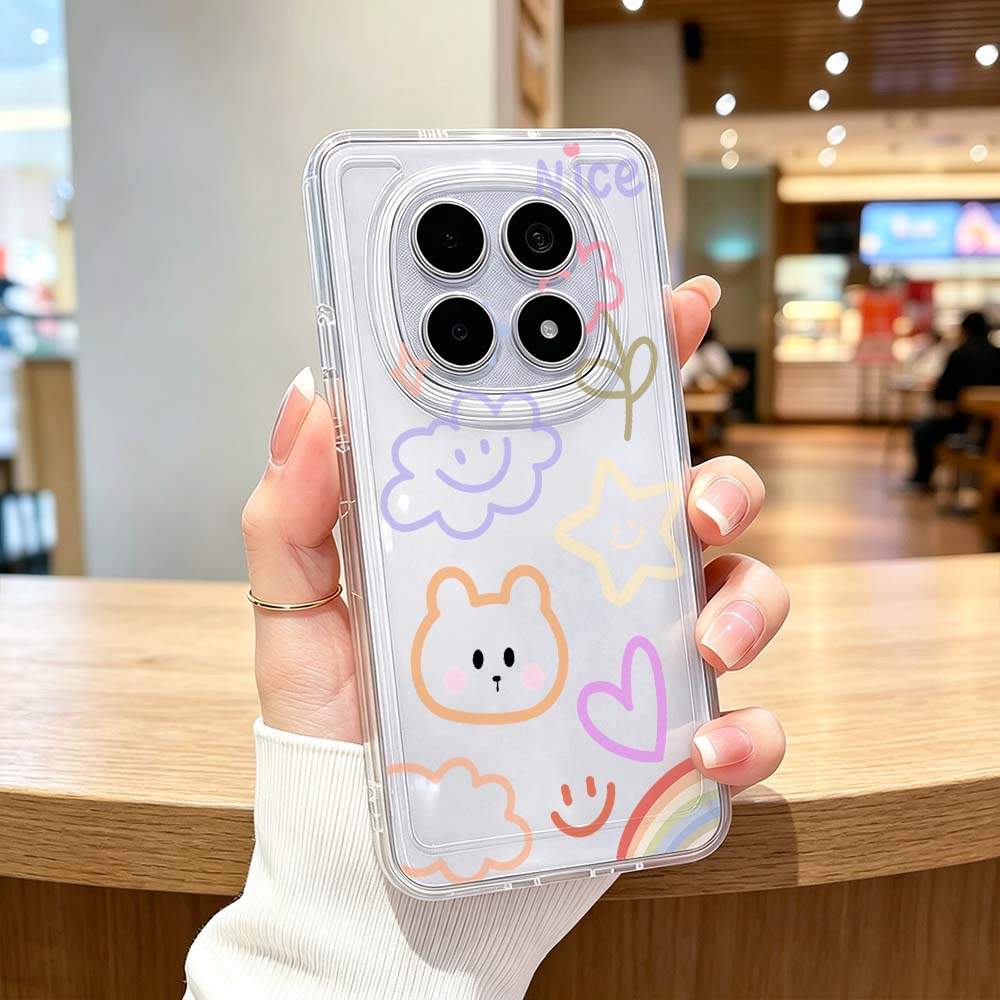 Art Cloud Smile Phone Case For - Xiaomi Poco X6 review and price