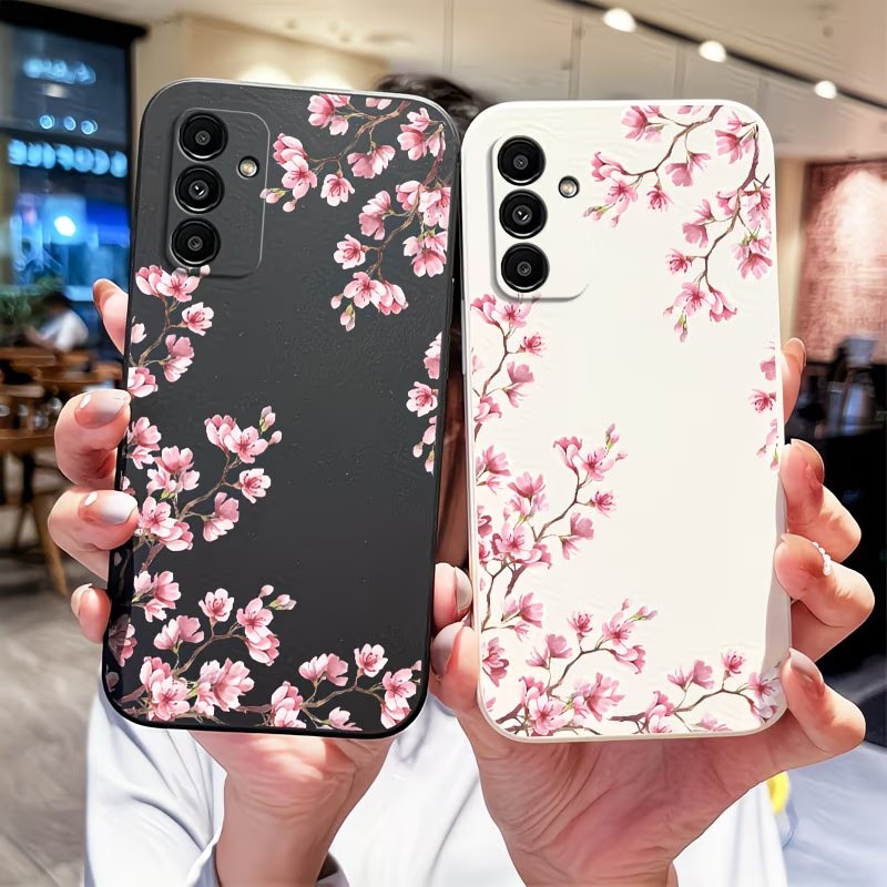 Pink Cherry Blossom Branch Pri - Samsung Galaxy A55 review and price