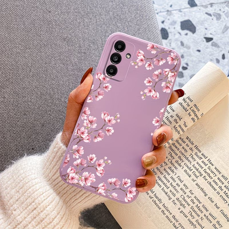Pink Cherry Blossom Branch Pri - Samsung Galaxy A55 review and price