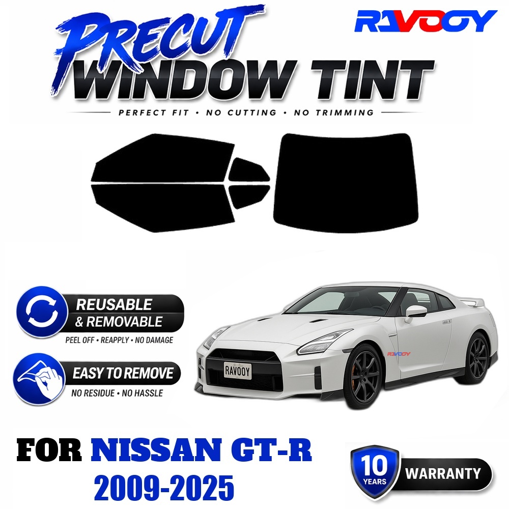 RAVOOY Precut Window Tint, Reu - Air Bubble Remover review and price