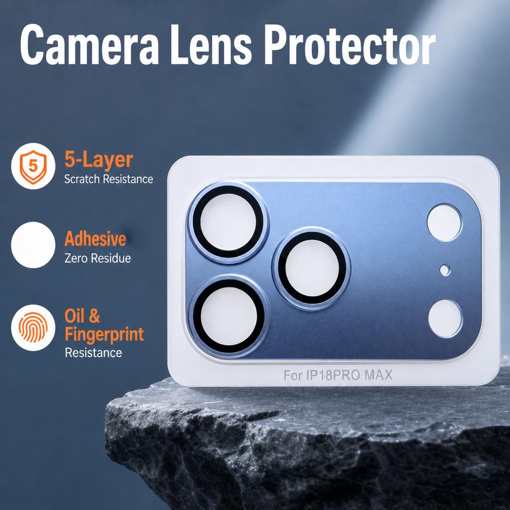 Metal Tempered Glass Camera Pr - Camera Lens Protector review and price