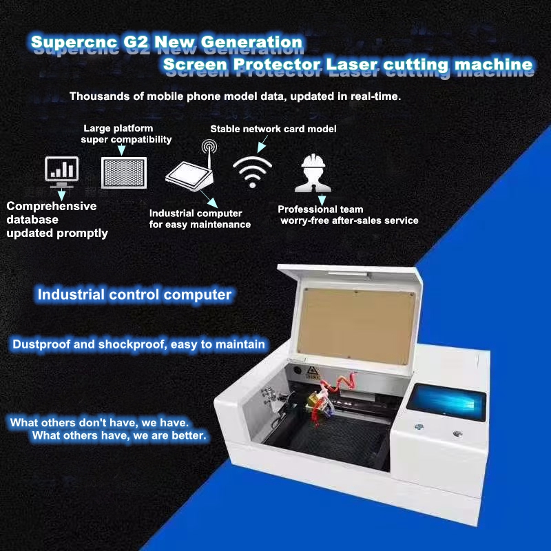 35W CO2 Laser Cutting Machine  - Hydrogel Screen Protector review and price